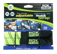 ROK Pack Straps 12 to 42 inch, green with black